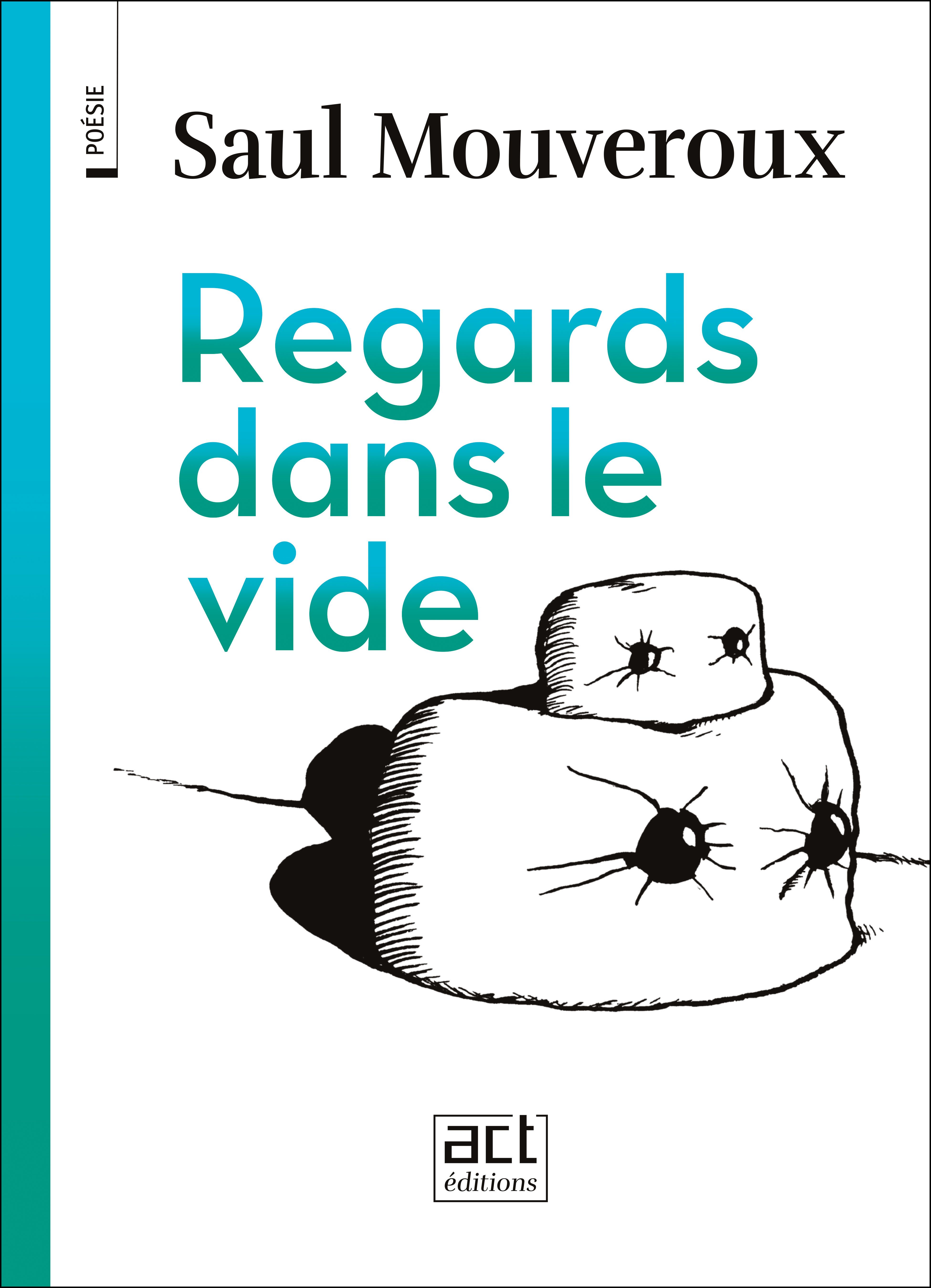 Deux sortes de flans ronds avec des yeux noirs qui percent la surface en craquelant, posés l'un sur l'autre, le plus petit au-dessus.